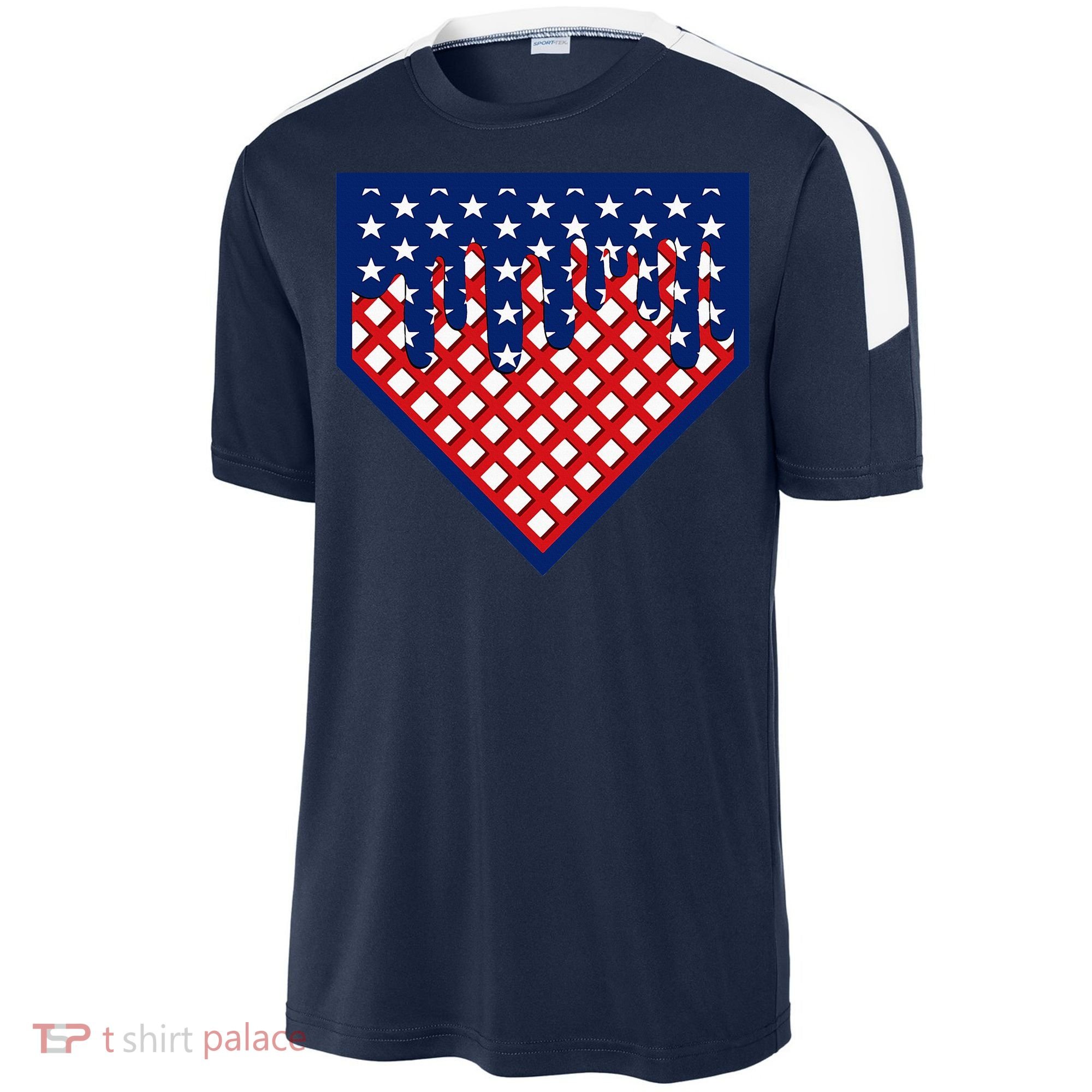 Home Plate Drip Ice Cream Softball & Baseball Sport-Tek Competitor United Soccer Jersey