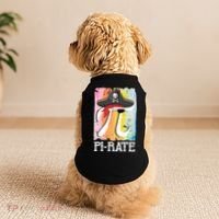 Happy Pi Day Funny Pirate Doggie Tank thumb 2