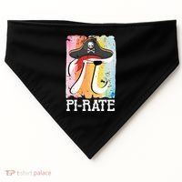 Happy Pi Day Funny Pirate USA-Made Doggie Bandana thumb 0