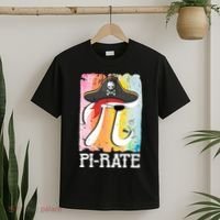 Happy Pi Day Funny Pirate T-Shirt thumb 2