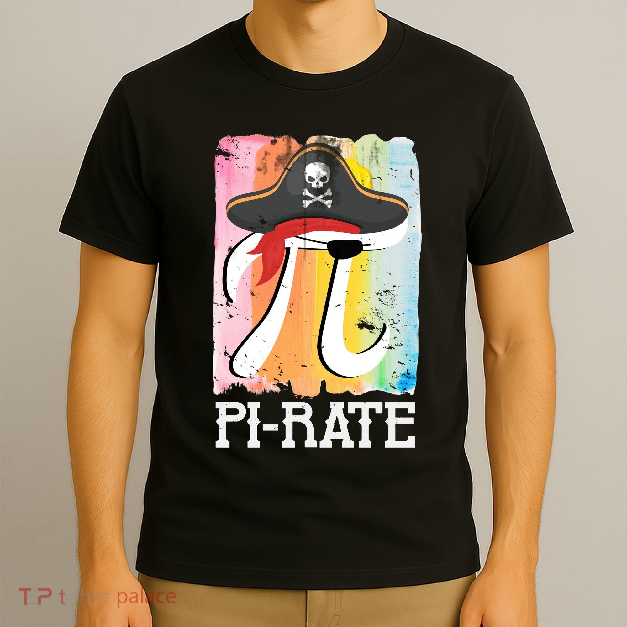 Happy Pi Day Funny Pirate T-Shirt