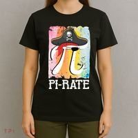 Happy Pi Day Funny Pirate T-Shirt thumb 4