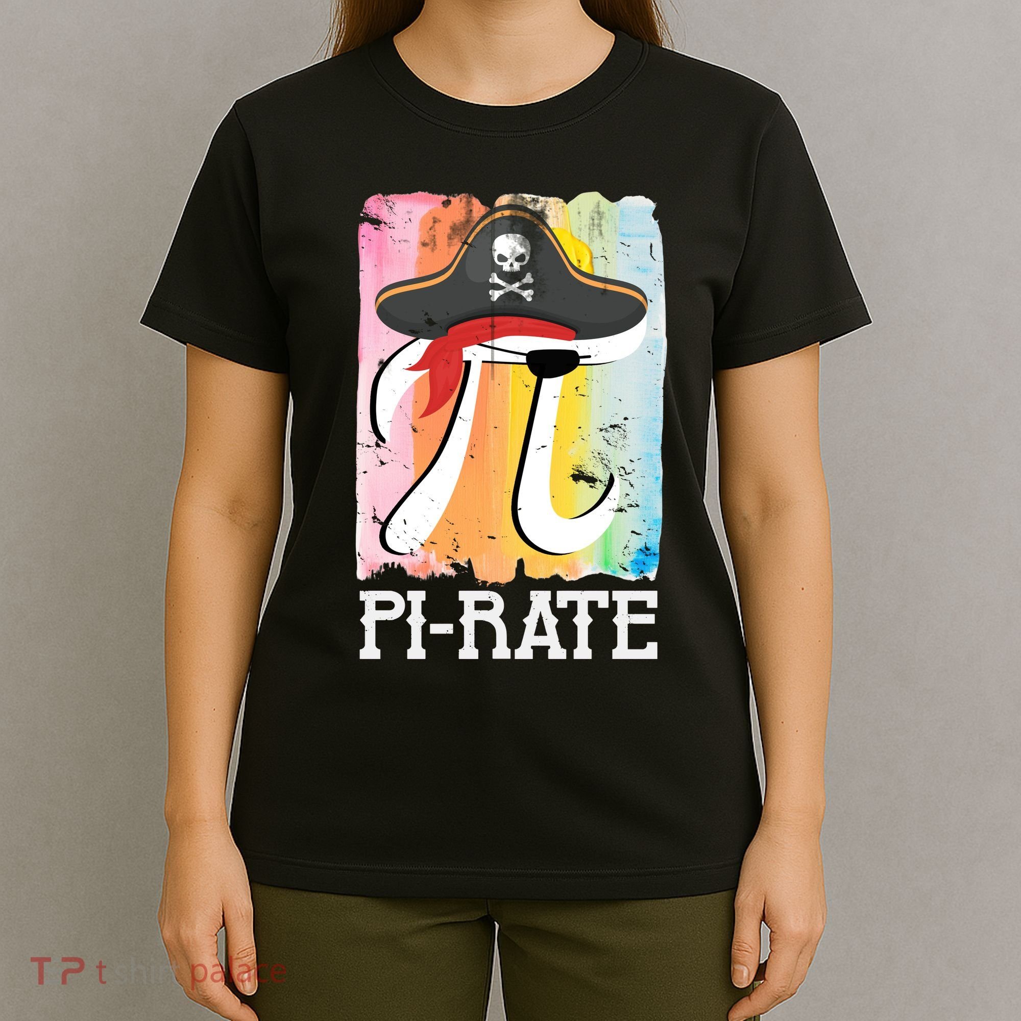 Happy Pi Day Funny Pirate T-Shirt