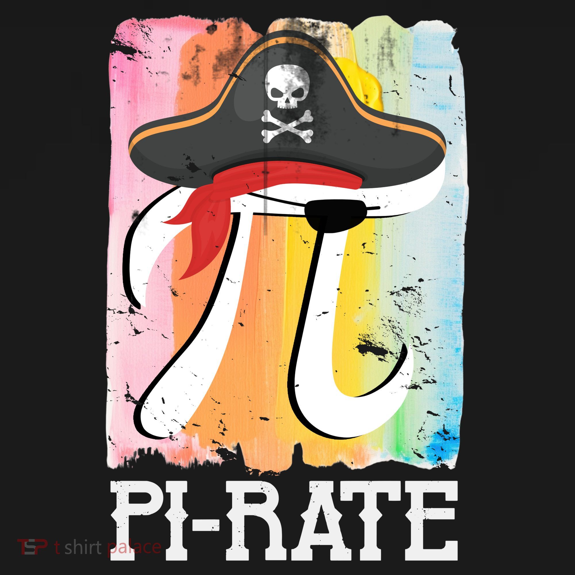 Happy Pi Day Funny Pirate T-Shirt