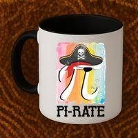 Happy Pi Day Funny Pirate Coffee Mug thumb 2