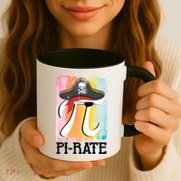 Happy Pi Day Funny Pirate Coffee Mug thumb 3