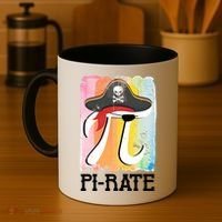 Happy Pi Day Funny Pirate Coffee Mug thumb 4