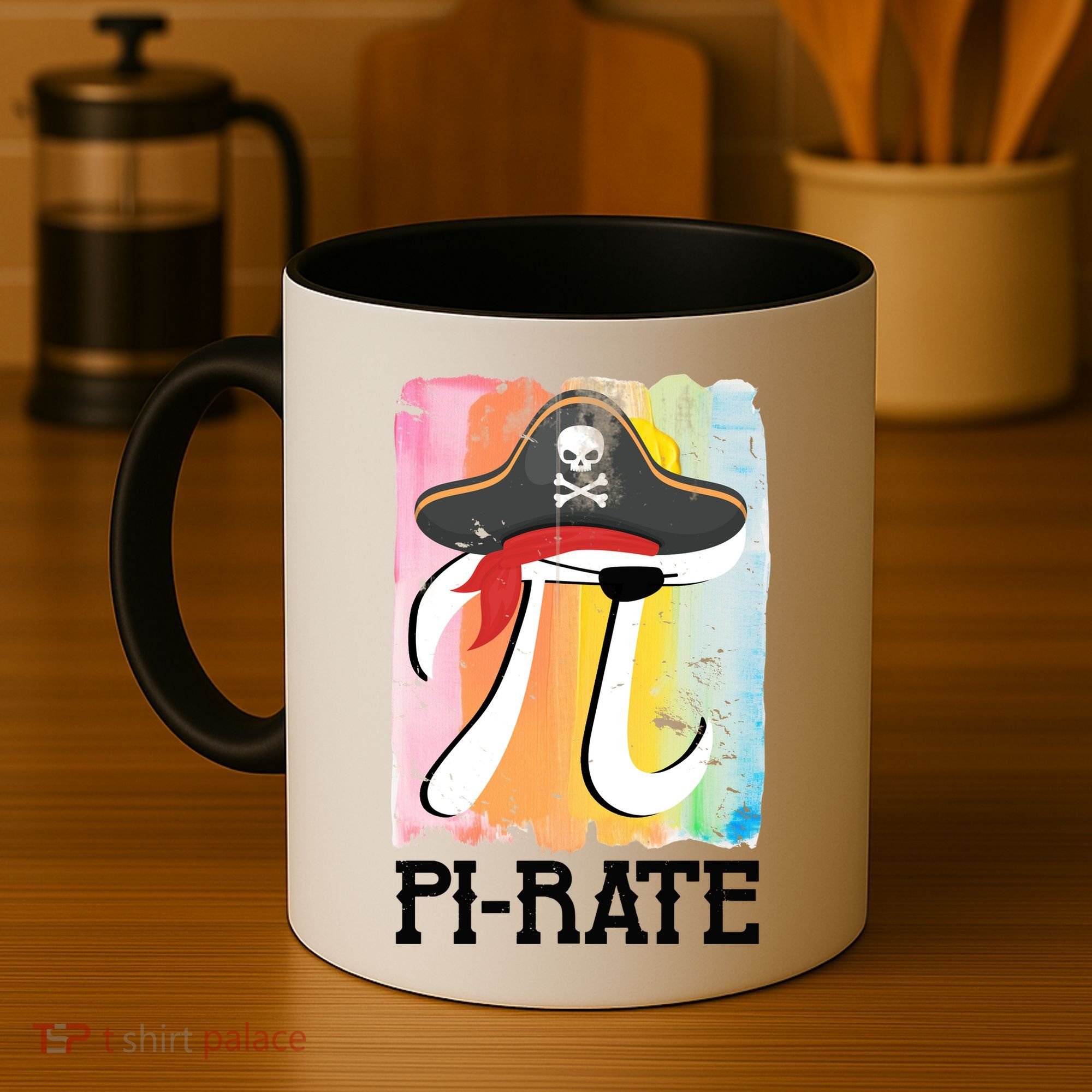 Happy Pi Day Funny Pirate Coffee Mug