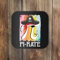 Happy Pi Day Funny Pirate Coaster thumb 0