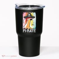 Happy Pi Day Funny Pirate Tumbler thumb 0