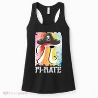 Happy Pi Day Funny Pirate Women's Tank Top thumb 0