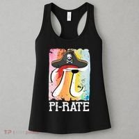 Happy Pi Day Funny Pirate Women's Tank Top thumb 3
