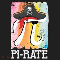 Happy Pi Day Funny Pirate Hat thumb 2