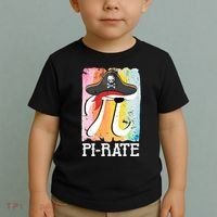 Happy Pi Day Funny Pirate Toddler T-Shirt thumb 2