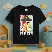 Happy Pi Day Funny Pirate Toddler T-Shirt thumb 3