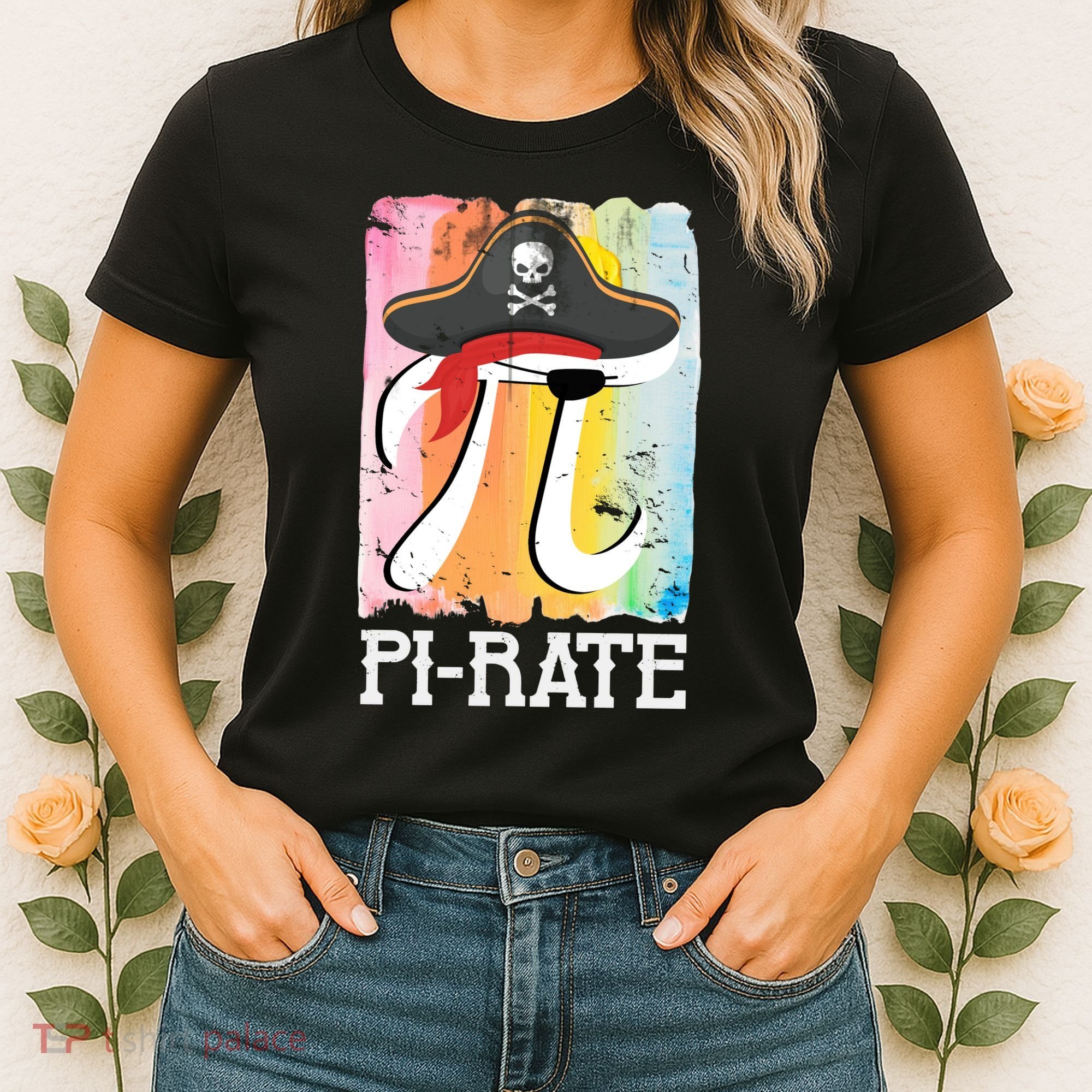 Happy Pi Day Funny Pirate Women's T-Shirt