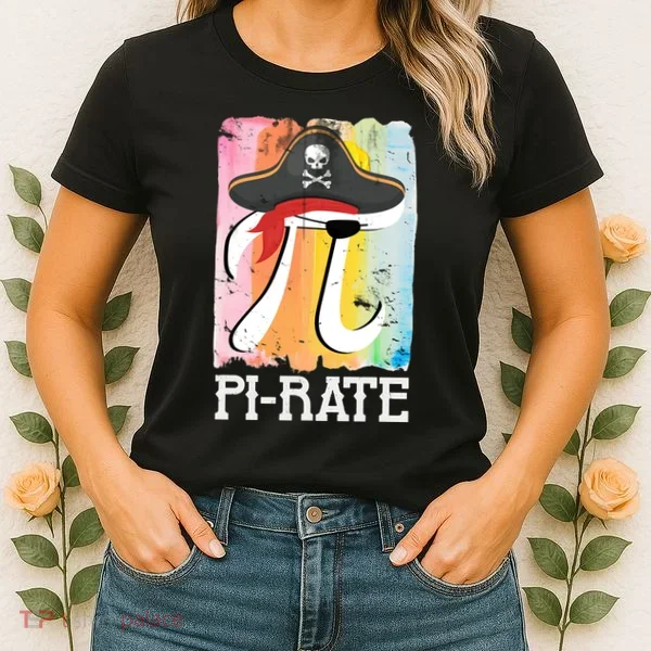 Happy Pi Day Funny Pirate Women's T-Shirt