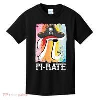 Happy Pi Day Funny Pirate Kids T-Shirt thumb 0