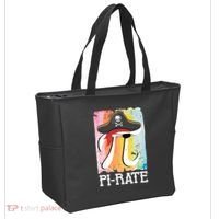Happy Pi Day Funny Pirate Tote Bag thumb 2