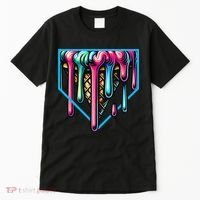 Home Plate Drip Ice Cream Softball & Baseball Tall T-Shirt thumb 0