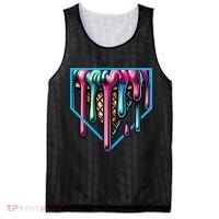 Home Plate Drip Ice Cream Softball & Baseball Mesh Reversible Basketball Jersey Tank thumb 0