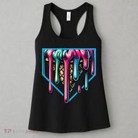 Home Plate Drip Ice Cream Softball & Baseball Women's Tank Top thumb 3
