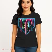 Home Plate Drip Ice Cream Softball & Baseball Women's T-Shirt thumb 4