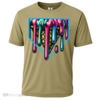 Home Plate Drip Ice Cream Softball & Baseball Cooling Performance Crew T-Shirt thumb 0