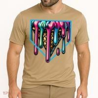Home Plate Drip Ice Cream Softball & Baseball Cooling Performance Crew T-Shirt thumb 2
