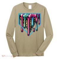 Home Plate Drip Ice Cream Softball & Baseball Long Sleeve Shirt thumb 0