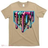 Home Plate Drip Ice Cream Softball & Baseball T-Shirt thumb 0