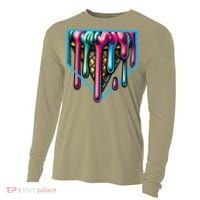 Home Plate Drip Ice Cream Softball & Baseball Cooling Performance Long Sleeve Crew thumb 0