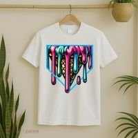 Home Plate Drip Ice Cream Softball & Baseball T-Shirt thumb 2