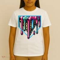 Home Plate Drip Ice Cream Softball & Baseball T-Shirt thumb 4