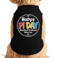 Happy Pi Day Keeping It Irrational Since 3.14 Doggie Tank thumb 0