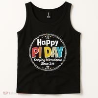 Happy Pi Day Keeping It Irrational Since 3.14 Tank Top thumb 2