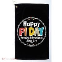 Happy Pi Day Keeping It Irrational Since 3.14 Golf Towel thumb 0