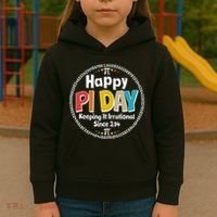 Happy Pi Day Keeping It Irrational Since 3.14 Kids Hoodie thumb 3