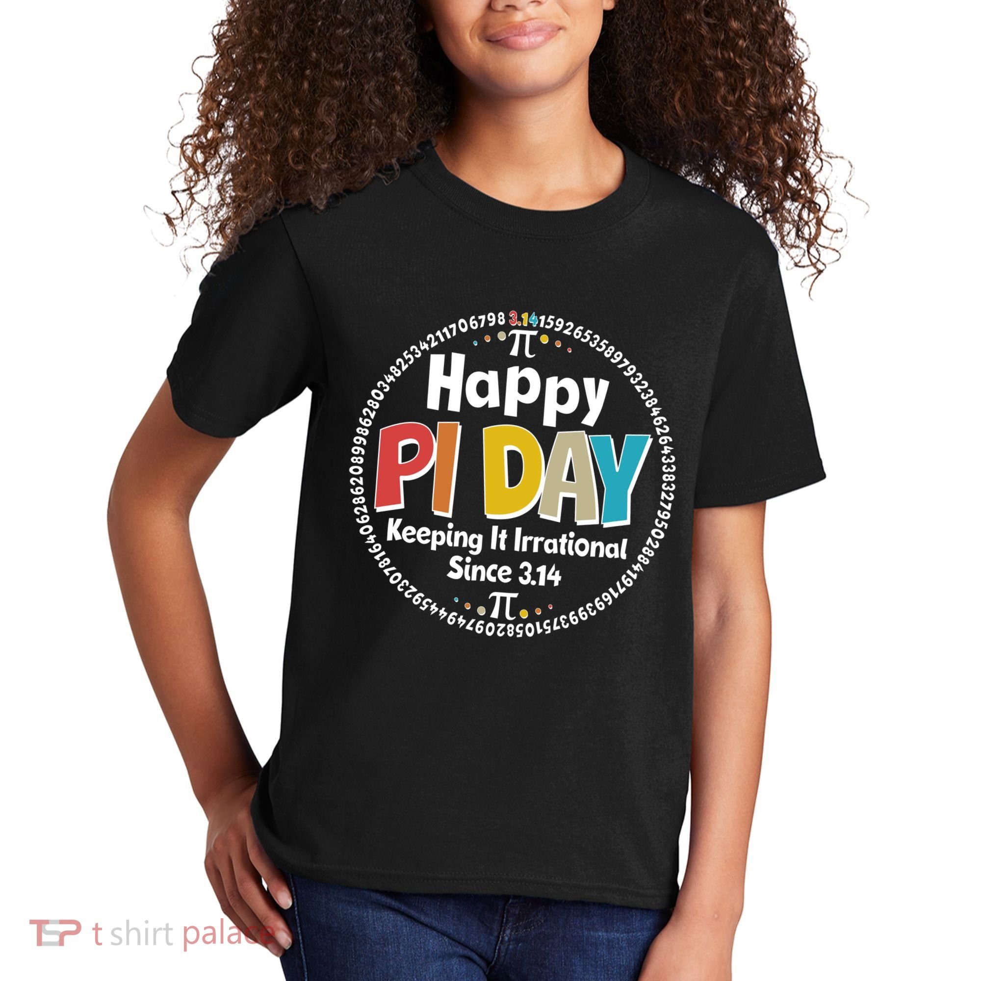 Happy Pi Day Keeping It Irrational Since 3.14 Kids T-Shirt