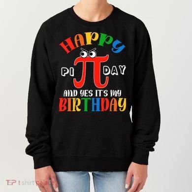 Happy Pi Day March 14th Birthday Funny Great Gift Women's Sweatshirt