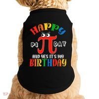 Happy Pi Day March 14th Birthday Funny Great Gift Doggie Tank thumb 0