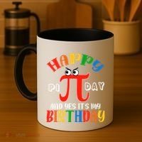Happy Pi Day March 14th Birthday Funny Great Gift Coffee Mug thumb 4
