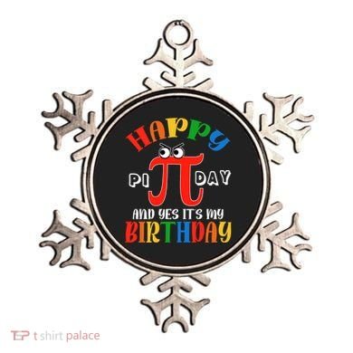 Happy Pi Day March 14th Birthday Funny Great Gift Ornament