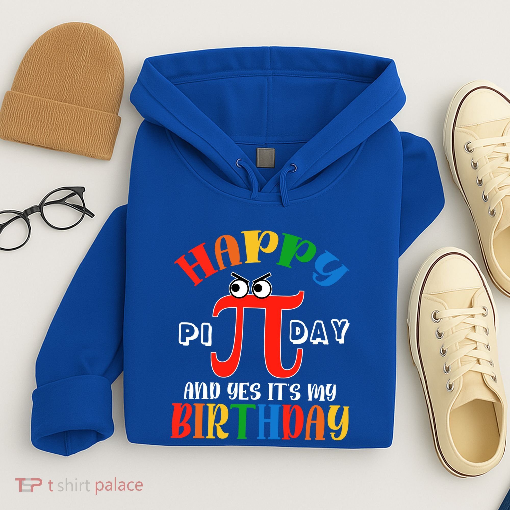 Happy Pi Day March 14th Birthday Funny Great Gift Hoodie