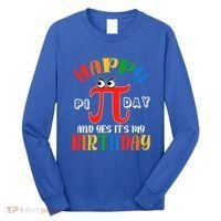 Happy Pi Day March 14th Birthday Funny Great Gift Long Sleeve Shirt thumb 0