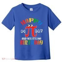 Happy Pi Day March 14th Birthday Funny Great Gift Toddler T-Shirt thumb 0