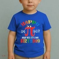 Happy Pi Day March 14th Birthday Funny Great Gift Toddler T-Shirt thumb 2