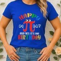 Happy Pi Day March 14th Birthday Funny Great Gift Women's T-Shirt thumb 2