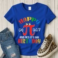 Happy Pi Day March 14th Birthday Funny Great Gift Women's T-Shirt thumb 3