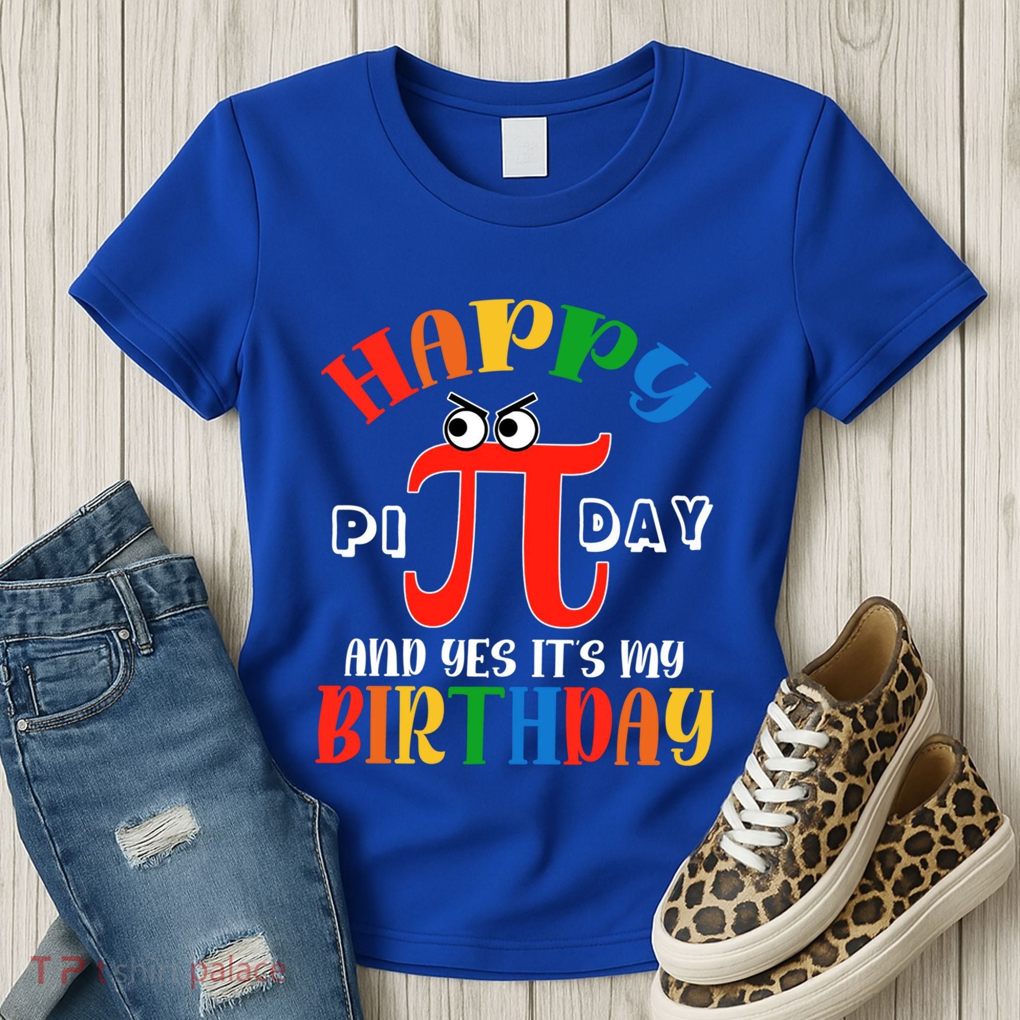 Happy Pi Day March 14th Birthday Funny Great Gift Women's T-Shirt